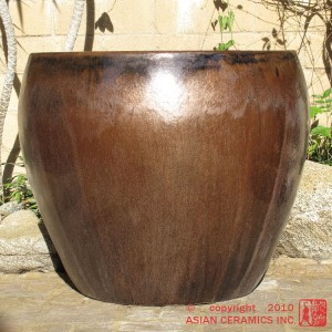 Large Tapered Planter (Bronze)